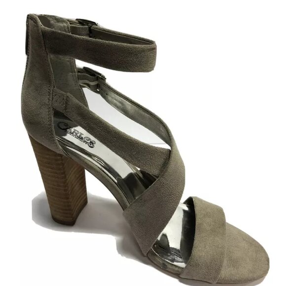 Carlos Santana, Laura, Light Green Strappy High Heels, Size 10M - Picture 2 of 6